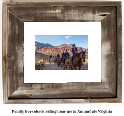 family horseback riding near me in Annandale, Virginia